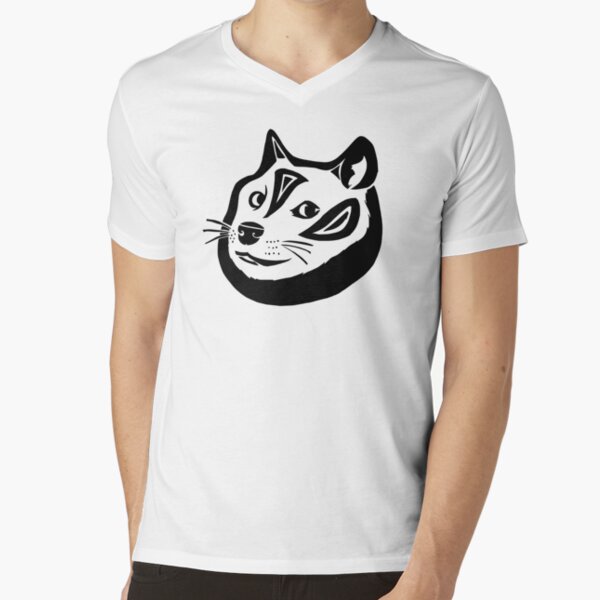 Tribalish Doge V-Neck T-Shirt