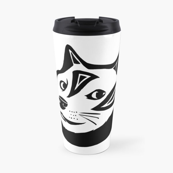 Tribalish Doge Travel Mug