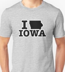 I Love Iowa Unisex T-Shirt