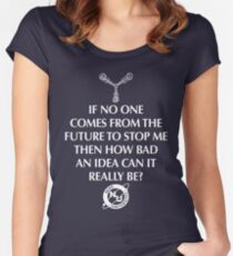 Nerd Time Travel Women's Fitted Scoop T-Shirt