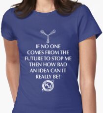 Nerd Time Travel Women's Fitted T-Shirt