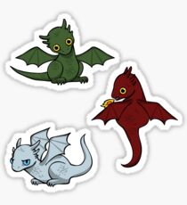 Game of Thrones Dragons Eis Sticker