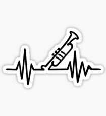 Pegatina Trumpet frequency
