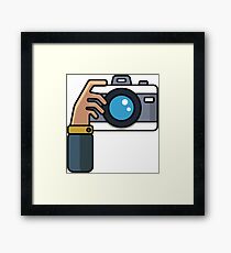 Taking Photos Framed Print