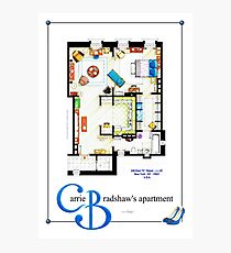 Carrie Bradshaws apartment as a Poster (TV version) Photographic Print