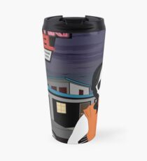 Swamp Music Players, 555 Tiki Motel payphones and Los Angeles motels, the terminator Travel Mug