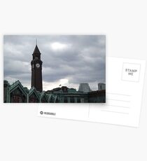 Classic Architecture, Historic Hoboken Terminal, Ferry and Train Terminal,Hoboken, New Jersey Postcards