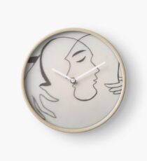 Abstract Couple Clock