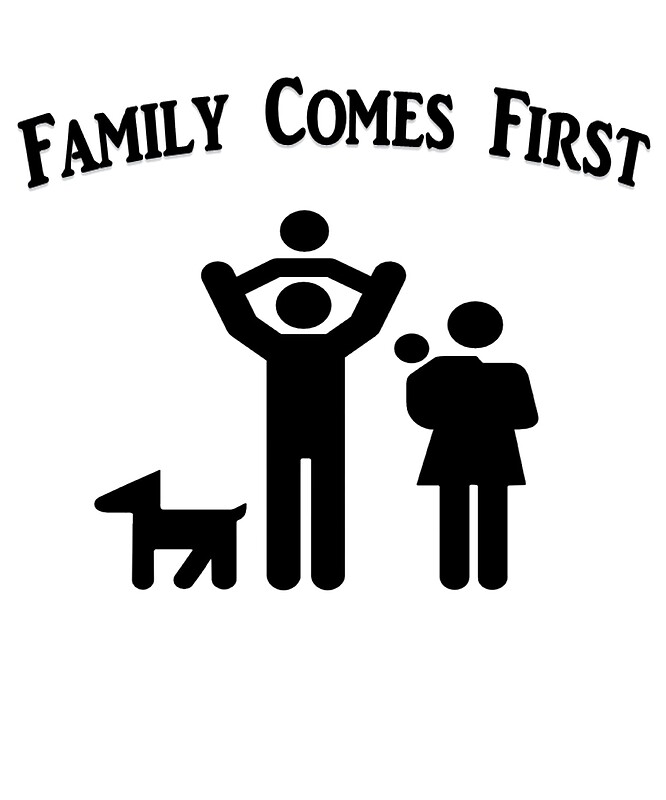 Family comes