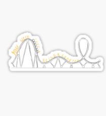 You were such a rollercoaster Sticker