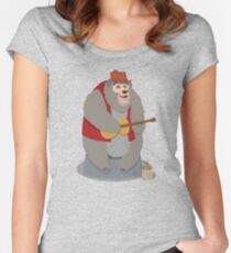 Big Al, The Country Bear Women's Fitted Scoop T-Shirt