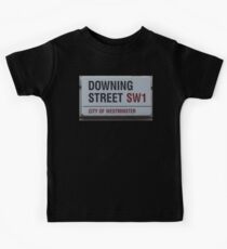 Downing Street Sign Kids Tee