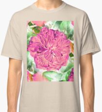 Pink Rose Garden Classic T-Shirt