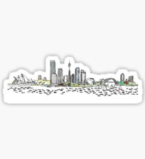 Sydney Skyline Sticker