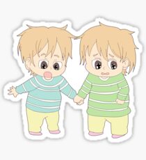 Gakuen Babysitters - Takuma and Kazuma Stickers Sticker