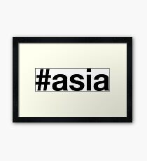 ASIA Framed Print
