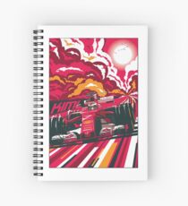 F1 Ferrari Kimi Raikkonen #7 Spiral Notebook