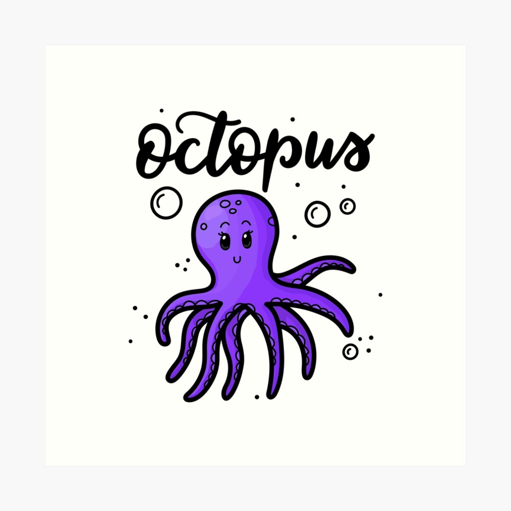 Octopus Art Print