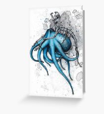 Cat Exoskeleton Greeting Card