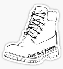 I like your boots! Sticker