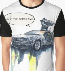 DMC - back to the future Graphic T-Shirt