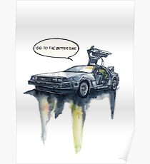 DMC - back to the future Poster