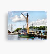 The Sloop Friendship Canvas Print
