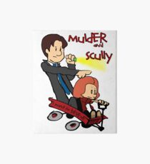 Mulder and Scully Art Board