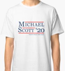 Michael Scott for President Classic T-Shirt