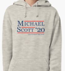 Michael Scott for President Pullover Hoodie