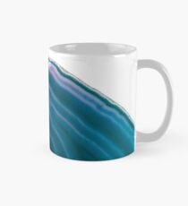 Taza clásica Turquesa Geode Mineral