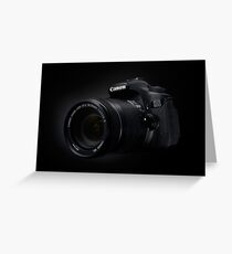 Canon EOS 60D Greeting Card