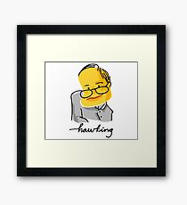 Stephen Hawking Framed Print