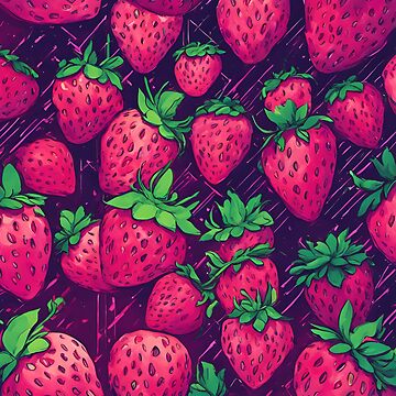 Artwork thumbnail, Strawberry Pattern by inspire-gifts