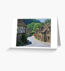 The Street, Castle Combe Greeting Card