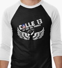 Calle 13 "La voz del Pueblo" Men's Baseball ¾ T-Shirt