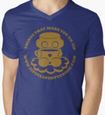 STPC: Things That Make You Go Sip (Gold O'BOT) 1.0 V-Neck T-Shirt