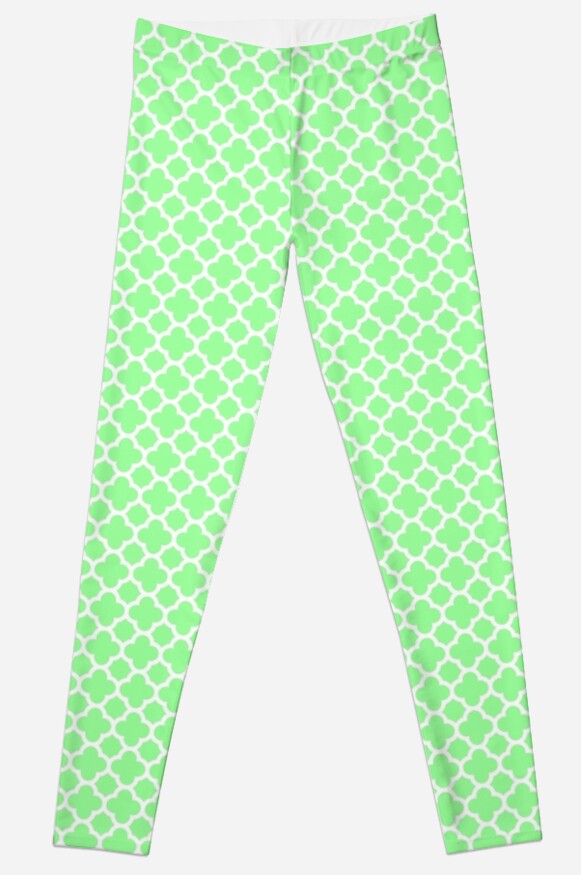 mint green workout leggings