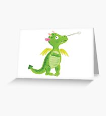 baby puff Greeting Card