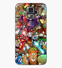 Funda/vinilo para Samsung Galaxy Cartel de Cuphead + Color