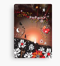 Poppycock Canvas Print