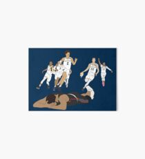 Michigan Game Winner Celebration Art Board
