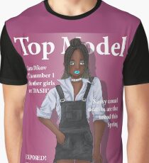 Tara Dikov - Top Model Graphic T-Shirt