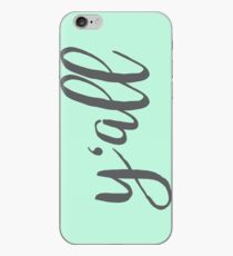 Y'all cursive iPhone Case