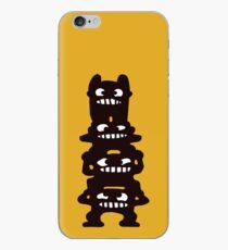 Vinilo o funda para iPhone totem cartoon funny