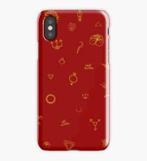 Red Rising Pattern iPhone Case