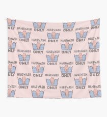Handwash Only (pink) Wall Tapestry