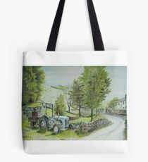 Tractor at Watendlath Tote Bag