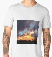 Fiery Sunset Men's Premium T-Shirt