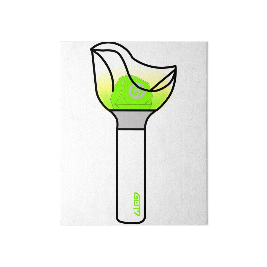 "KPOP GOT7 IGOT7 AHGASE LIGHTSTICK TEE/ HOODIE/ STICKER ...